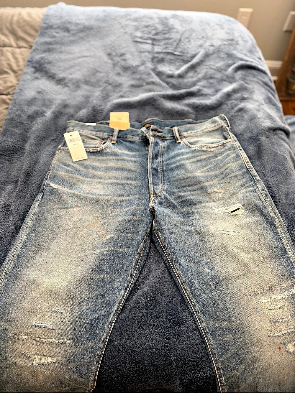 Polo Ralph Lauren The Vintage Classic Fit Men's Denim Jeans Waist 38 NWT